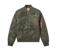 Vintage Fit Flight Jacket Grey- male- Alpha Industries- Bomber Jackets- Gray- M- Jackets M