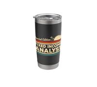 Vintage Fixed Income Analyst Stainless Steel Insulated Tumbler