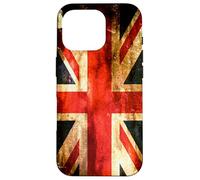 Vintage Flag UK Union Jack Case for iPhone 16 Pro