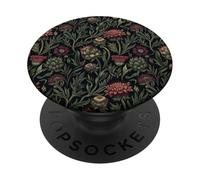 Vintage Floral Artichoke and Thistle William Morris Style PopSockets Adhesive PopGrip
