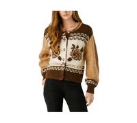 Vintage Floral Cardigan, female, Pepe Jeans, Cardigans, Multicolor, L, Knitwear L