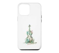 Vintage Floral Cello Classical Music Aesthetic Case for iPhone 12 Pro Max