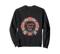 Vintage Floral Mom Appreciation Emblem Art 2026 Sweatshirt