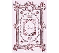 Vintage Floral Notebook A5 - 96 Pages, Hardcover Journal with Baroque Frame & Rose Design - Aesthetic Writing Journal for Notes, Ideas & Daily Planning