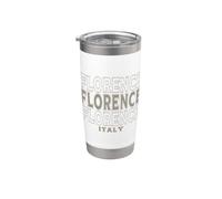 Vintage Florence Italy Stainless Steel Insulated Tumbler