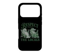 Vintage Florida Respect The Locals Nature Manatee Crocodile Case for iPhone 17 Pro