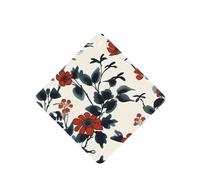 Vintage Flower Pattern Car Air Fresheners 6 Pcs Square Hanging Aromatherapy Tablets Scented Fresheners For Bedroom Bathroom