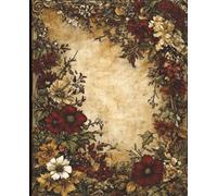 Vintage Flower Print Composition Notebook: A Beautiful College-Ruled Journal with Classic Botanical Artwork for Writing and Everyday Notes