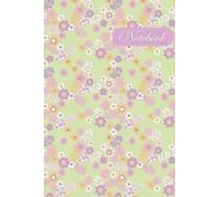 Vintage Flowers Art Notebook: 6 x 9 inches with 120 pages