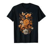 Vintage Flowers Floral Pressed Flower T-Shirt