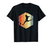 Vintage Football Player Drawing Value Graphic T-Shirt