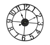 Vintage For outdoor Clock with Bold Numbers, Easy to Read from Afar, 34cm/40cm Available (E)