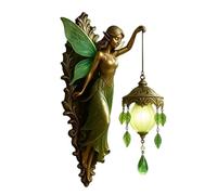 Vintage Forest Light Multi Purpose Retro Coastal Wall Light (Green) (B)