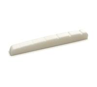 Vintage Forge 43mm Flat Bottom Slotted Bone Nut Compatible with Fender Strat Stratocaster & Tele Electric Guitar BNT-390W