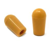 Vintage Forge Amber Toggle Switch Tip Caps for Gibson USA Les Paul Electric Guitar (2-Pack) LPST10-AM