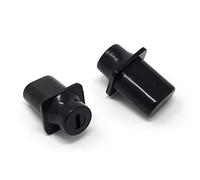 Vintage Forge Black Top Hat Pickup Selector Switch Tips for Fender Telecaster Tele Electric Guitar (2-Pack) THT40-BLK