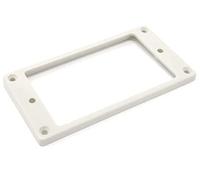 Vintage Forge White Flat Bottom Humbucker Pickup Mounting Ring Slanted (5mm-7mm) compatible with Epiphone Guitars HR120F-WHT