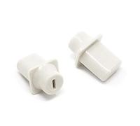 Vintage Forge White Top Hat Pickup Selector Switch Tips for Fender Telecaster Tele Electric Guitar (2-Pack) THT40-WHT