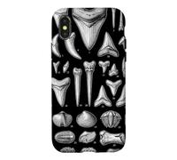 Vintage Fossil Teeth and Shells Natural History Collection Case for iPhone X/XS