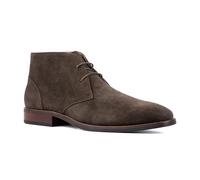 VINTAGE FOUNDRY CO. EST. 2014 Mens Aldwin Chukka, Square Toe Boots, Polyester Lining, Flats Rubber Outsole, Brown, 7 UK
