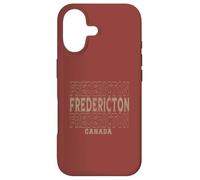 Vintage Fredericton Canada Case for iPhone 17