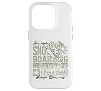 Vintage Freestyle Snowboarding Pikes Peak Colorado Springs Case for iPhone 14 Pro
