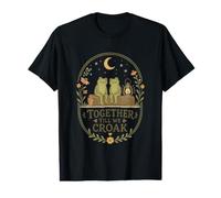 Vintage Frog Couple Romance Moonlit Cottagecore Value Graphic T-Shirt