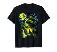 Vintage Frog Howling to Moon Frogs Howl at The Moon Lover T-Shirt