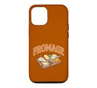 Vintage Fromage French Cheese Charcuterie Graphic Design Case for iPhone 12/12 Pro