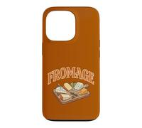 Vintage Fromage French Cheese Charcuterie Graphic Design Case for iPhone 13 Pro