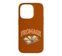 Vintage Fromage French Cheese Charcuterie Graphic Design Case for iPhone 14 Pro