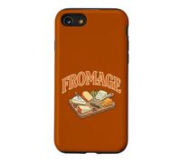 Vintage Fromage French Cheese Charcuterie Graphic Design Case for iPhone SE (2020) / 7/8