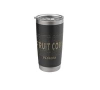 Vintage Fruit Cove Florida Stainless Steel Insulated Tumbler