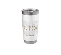 Vintage Fruit Cove Florida Stainless Steel Insulated Tumbler