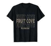 Vintage Fruit Cove Florida Value Graphic T-Shirt, Men, Black, M