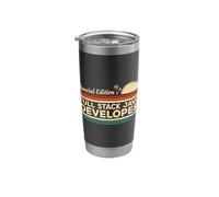 Vintage Full Stack Java Developer Stainless Steel Insulated Tumbler