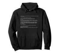 Vintage Funny PC Critical Error Blue Screen Annoying Message Pullover Hoodie
