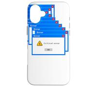 Vintage Funny PC Critical Error Screen Annoying Message Case for iPhone 16 Plus