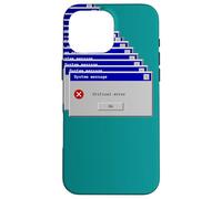 Vintage Funny PC Critical Error Screen Annoying Message Case for iPhone 16 Pro Max