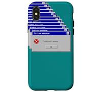Vintage Funny PC Critical Error Screen Annoying Message Case for iPhone X/XS