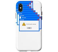 Vintage Funny PC Critical Error Screen Annoying Message Case for iPhone X/XS