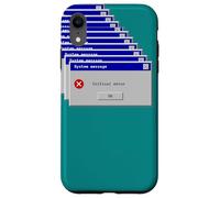 Vintage Funny PC Critical Error Screen Annoying Message Case for iPhone XR