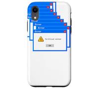 Vintage Funny PC Critical Error Screen Annoying Message Case for iPhone XR