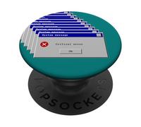 Vintage Funny PC Critical Error Screen Annoying Message PopSockets Adhesive PopGrip