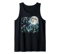 Vintage Funny Pigeon Moon Retro Bird Lover Men Women Kids Tank Top