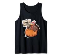 Vintage Funny Saying Thankful I'm Not A Liberal Tank Top