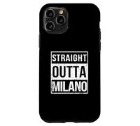 Vintage Funny Straight Outta Milano Italy Italian Lombardy Case for iPhone 11 Pro