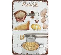 Vintage Funny Tin Signs Pasta Tin Sign Decoration Ideas Funny Home Bathroom Signs Tin Poster Patio Bar Man Cave 8x12 Inches
