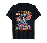 Vintage Funny Yarn Dragon Knitting & Crochet Lover Design T-Shirt