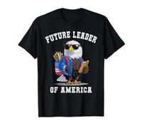 Vintage Future Leader America Patriotic Last Day School July T-Shirt